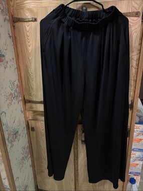 Womens Wide Leg Pants Black size Small